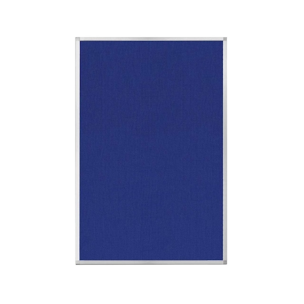 Hush Panel Configurable Cubicle Partition 6' x 4' Royal Blue Fabric